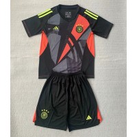 Maglia Calcio Germania Portiere Prima Divisa Bambino Europei 2024 Manica Corta (+ pantaloncini)